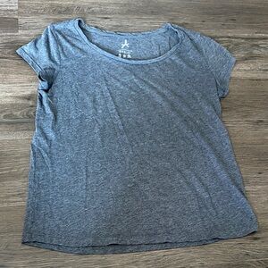 Atmosphere Heather Gray Short Sleeve Top
